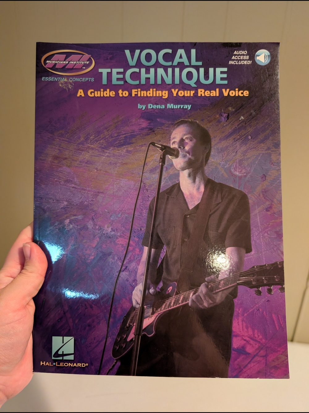 Hal Leonard Vocal Technique Book - Purple Cover
